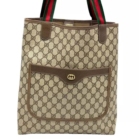 (R753) GUCCI OPHIDIA TOTE - Picture 1 of 9